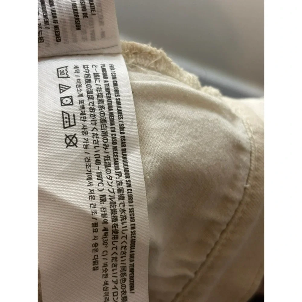 Abercrombie Fitch Men Cream Jeans 30x34 Athletic Slim Straight Normcore Mallcore